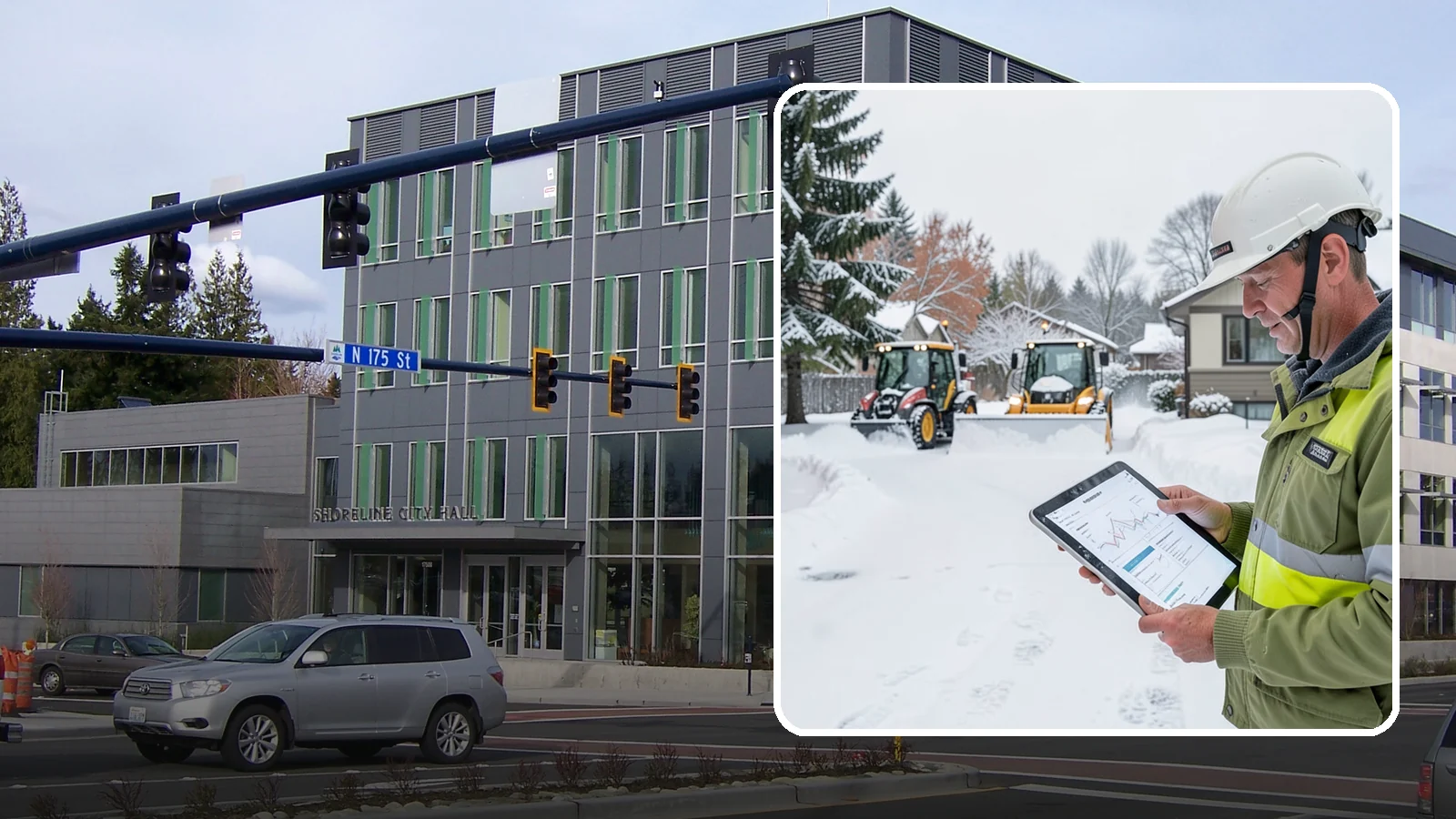 Holiday Snow Removal in Shoreline, King County, WA - We keep Western Washington homes and businesses accessible through Thanksgiving, Christmas, and New Year's when a Cascade cold...