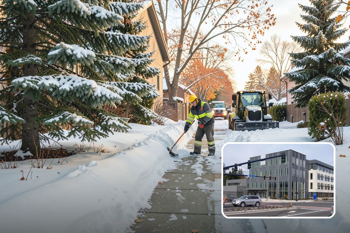 Holiday Snow Removal in Shoreline, King County, WA - Guaranteed coverage on Thanksgiving, Christmas, and New Year's when many competitors are closed