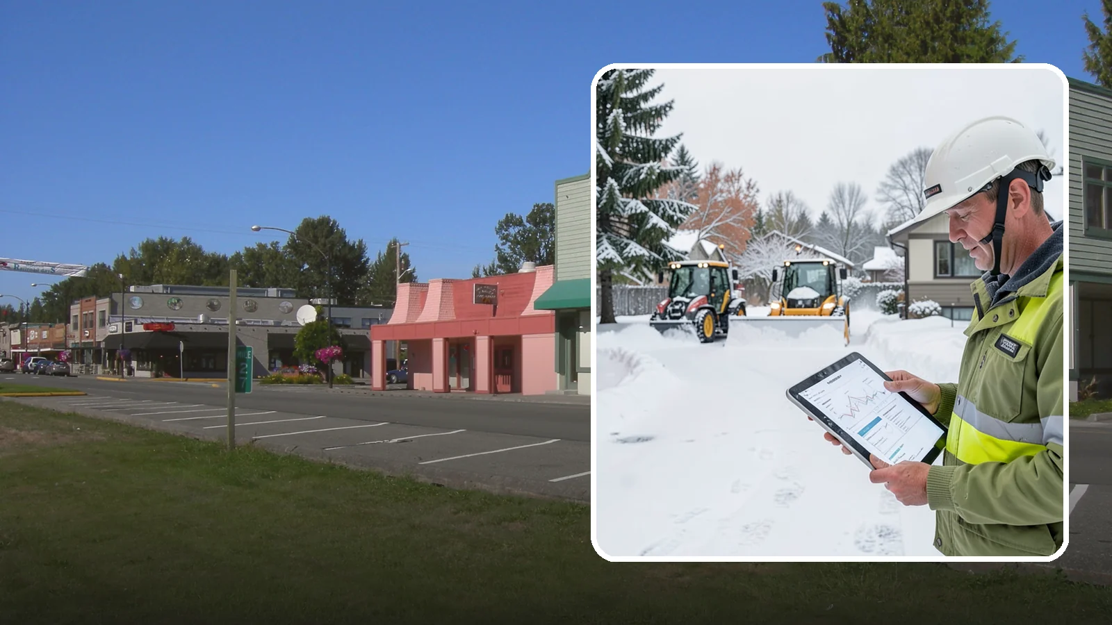 Holiday Snow Removal in Snoqualmie, King County, WA - We keep Western Washington homes and businesses accessible through Thanksgiving, Christmas, and New Year's when a Cascade cold...