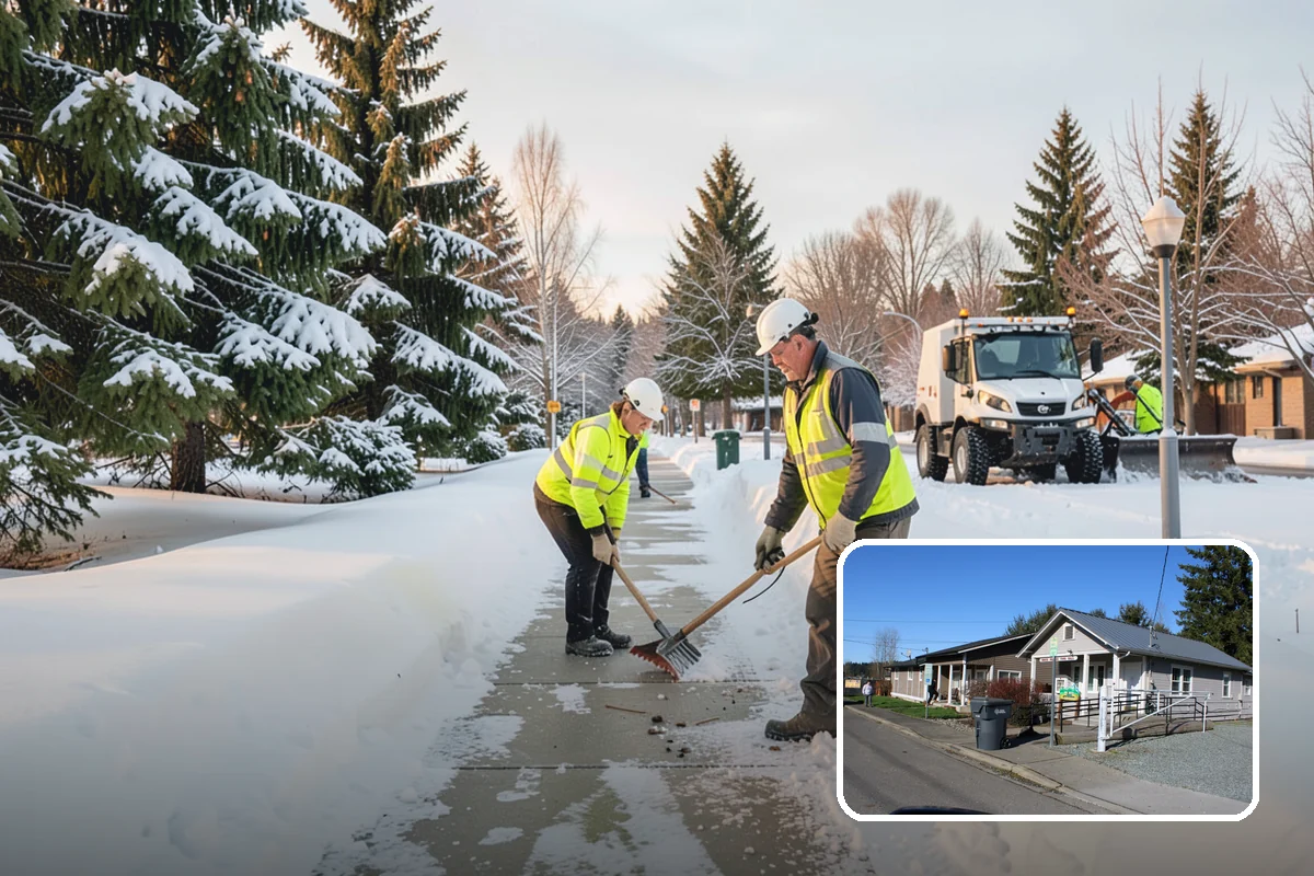 Holiday Snow Removal in South Prairie, Pierce County, WA - Guaranteed coverage on Thanksgiving, Christmas, and New Year's when many competitors are closed