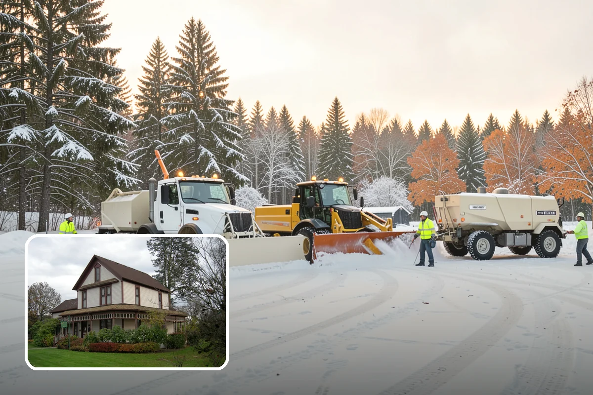 Holiday Snow Removal in Sumner, Pierce County, WA - Guaranteed coverage on Thanksgiving, Christmas, and New Year's when many competitors are closed