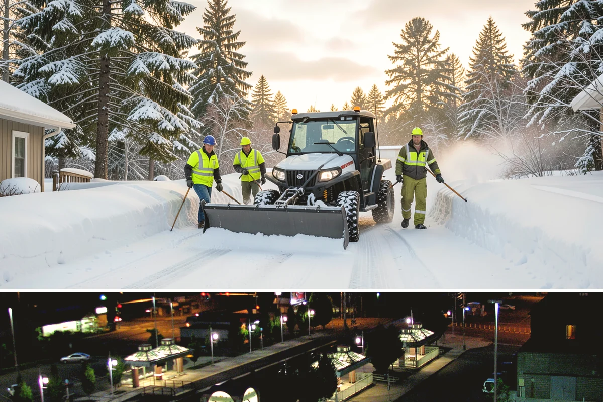Hospital Snow Hauling in Auburn, King County, WA - Hospital hauling is handled on a time-critical basis whenever accumulation threatens emergency access, day or night, throughout...