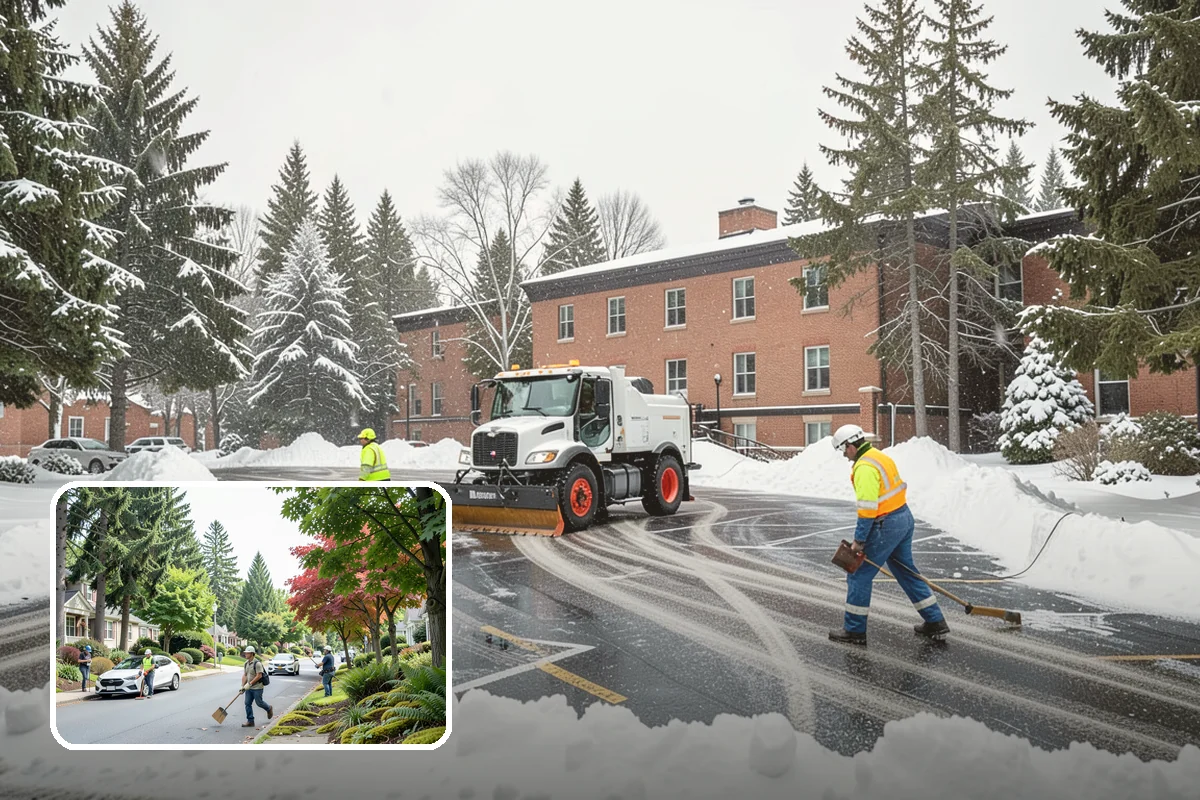 Hospital Snow Hauling in Beaux Arts Village, King County, WA - Keeps ambulance bays and emergency routes clear