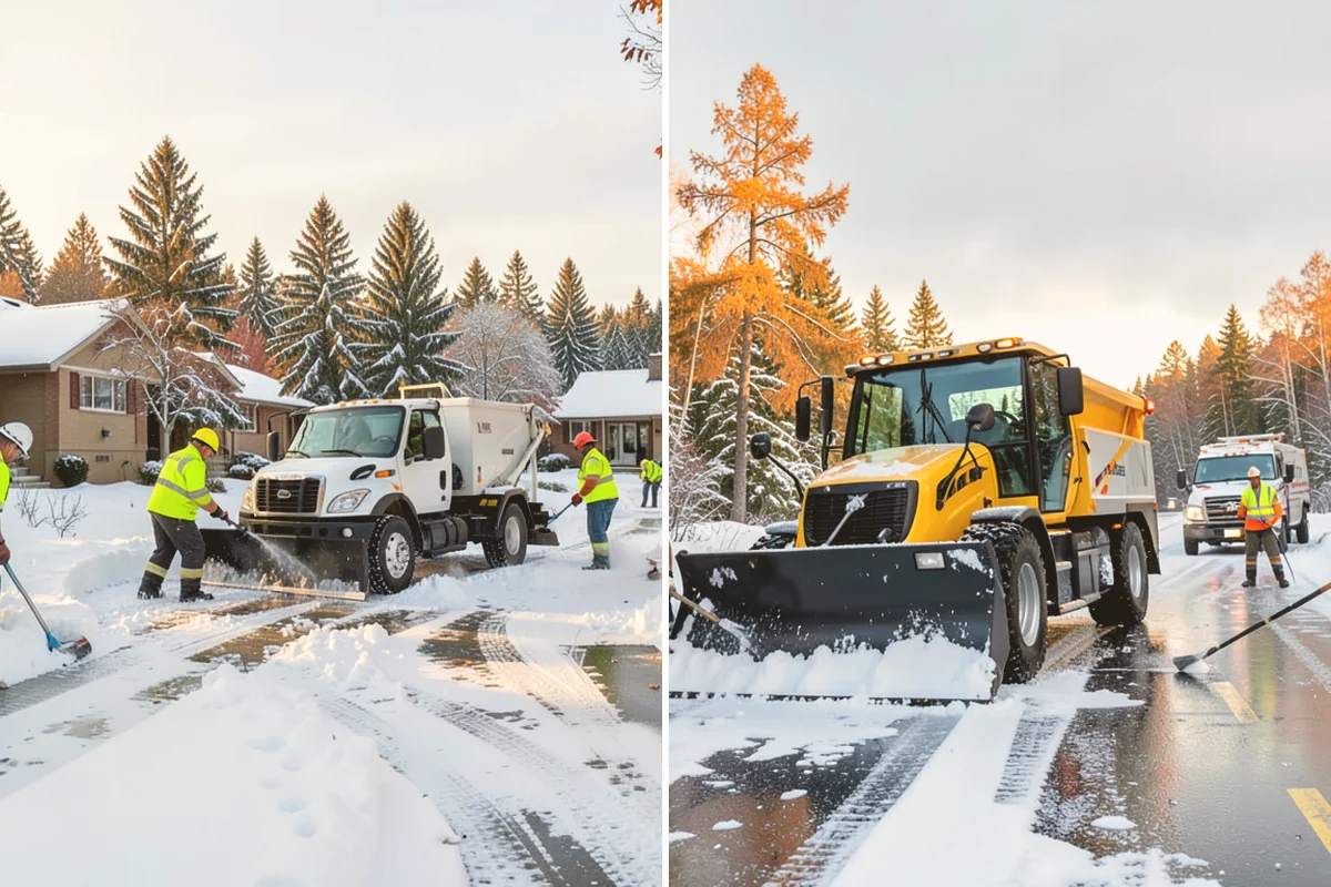 Hospital Snow Hauling in Bellevue, King County, WA - We coordinate with facilities on emergency-route priorities