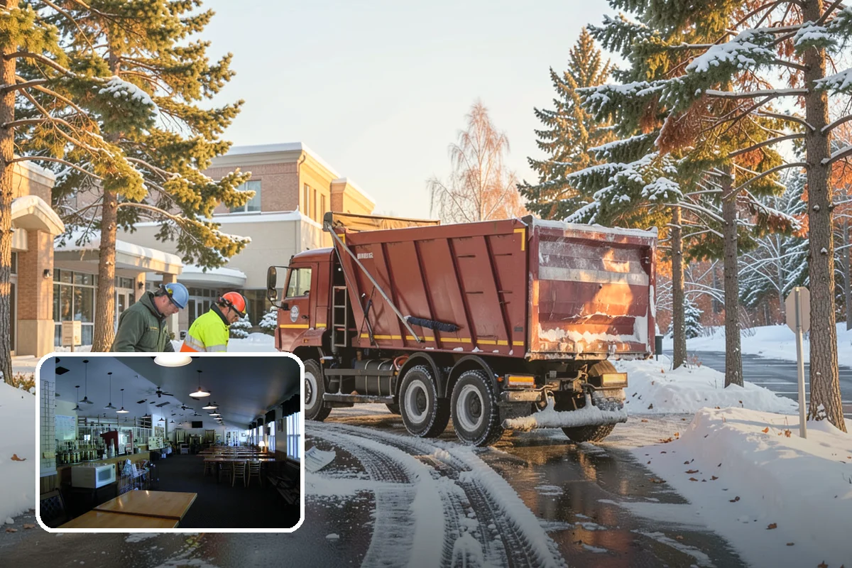 Hospital Snow Hauling in Black Diamond, King County, WA - Keeps ambulance bays and emergency routes clear