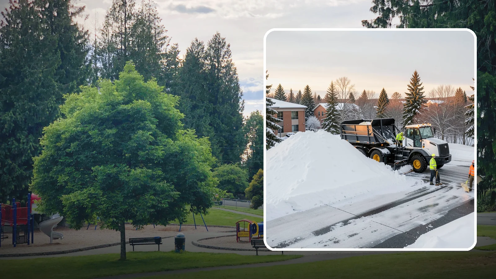 Hospital Snow Hauling in Bonney Lake, Pierce County, WA - We haul snow from hospital lots, drives, and emergency approaches where uninterrupted access is non-negotiable.