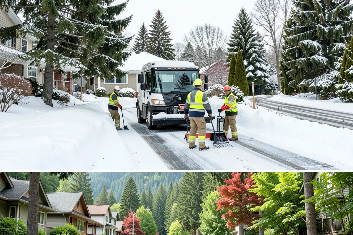 Hospital Snow Hauling in Darrington, Snohomish County, WA - Hospital hauling is handled on a time-critical basis whenever accumulation threatens emergency access, day or night, throughout...