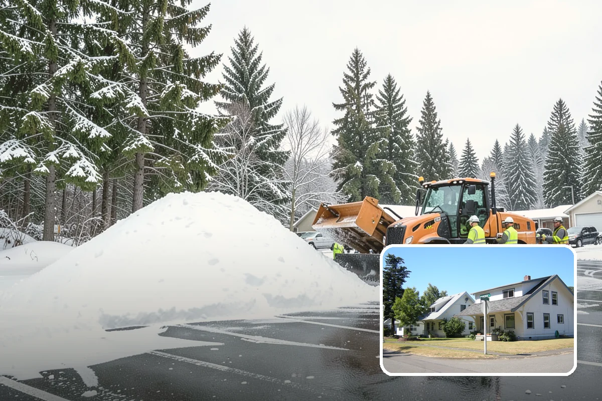Hospital Snow Hauling in DuPont, Pierce County, WA - Keeps ambulance bays and emergency routes clear
