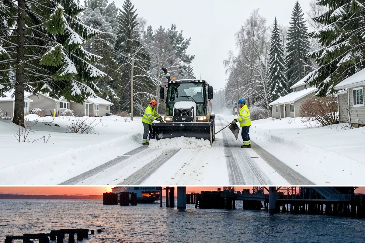 Hospital Snow Hauling in Edmonds, Snohomish County, WA - Hospital hauling is handled on a time-critical basis whenever accumulation threatens emergency access, day or night, throughout...