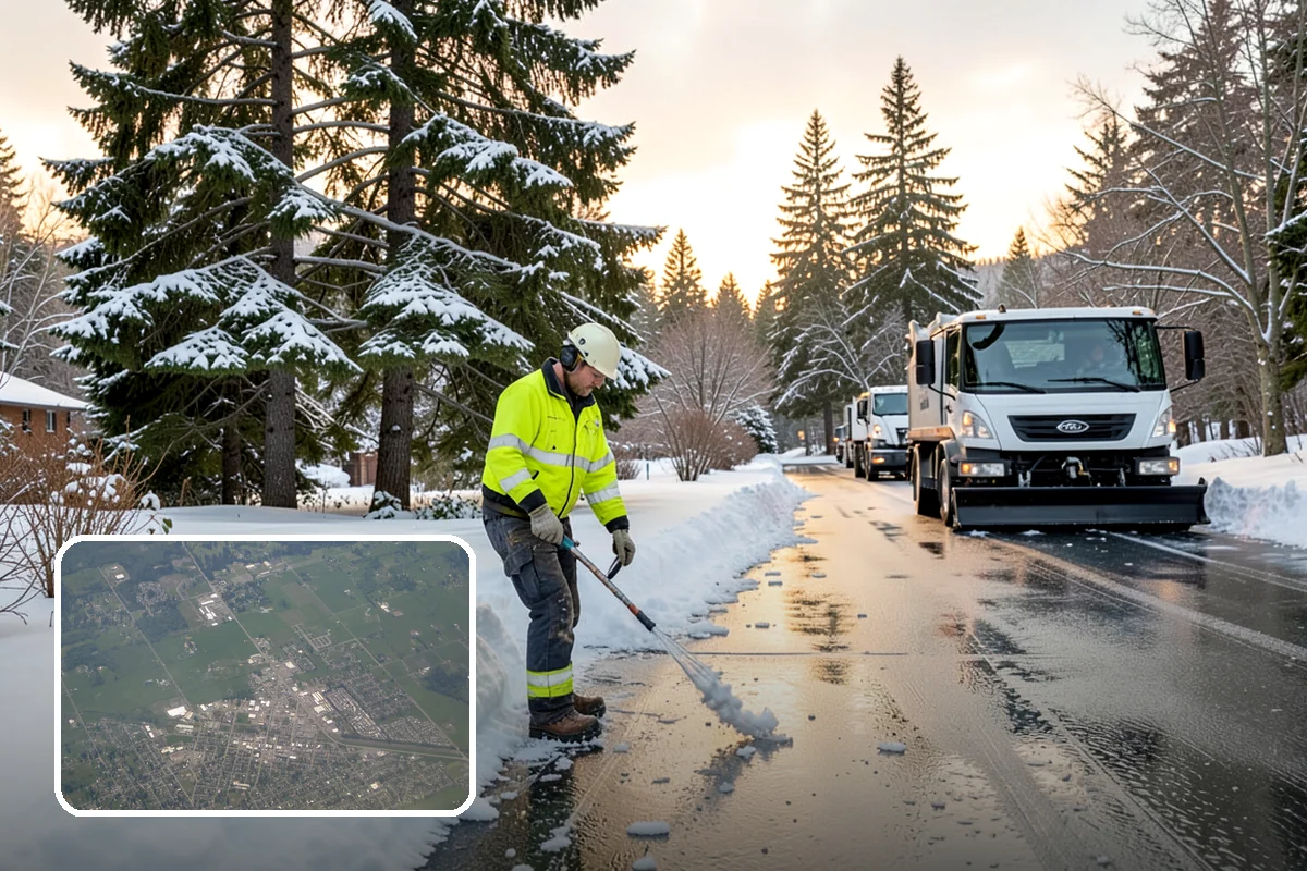 Hospital Snow Hauling in Enumclaw, King County, WA - Keeps ambulance bays and emergency routes clear