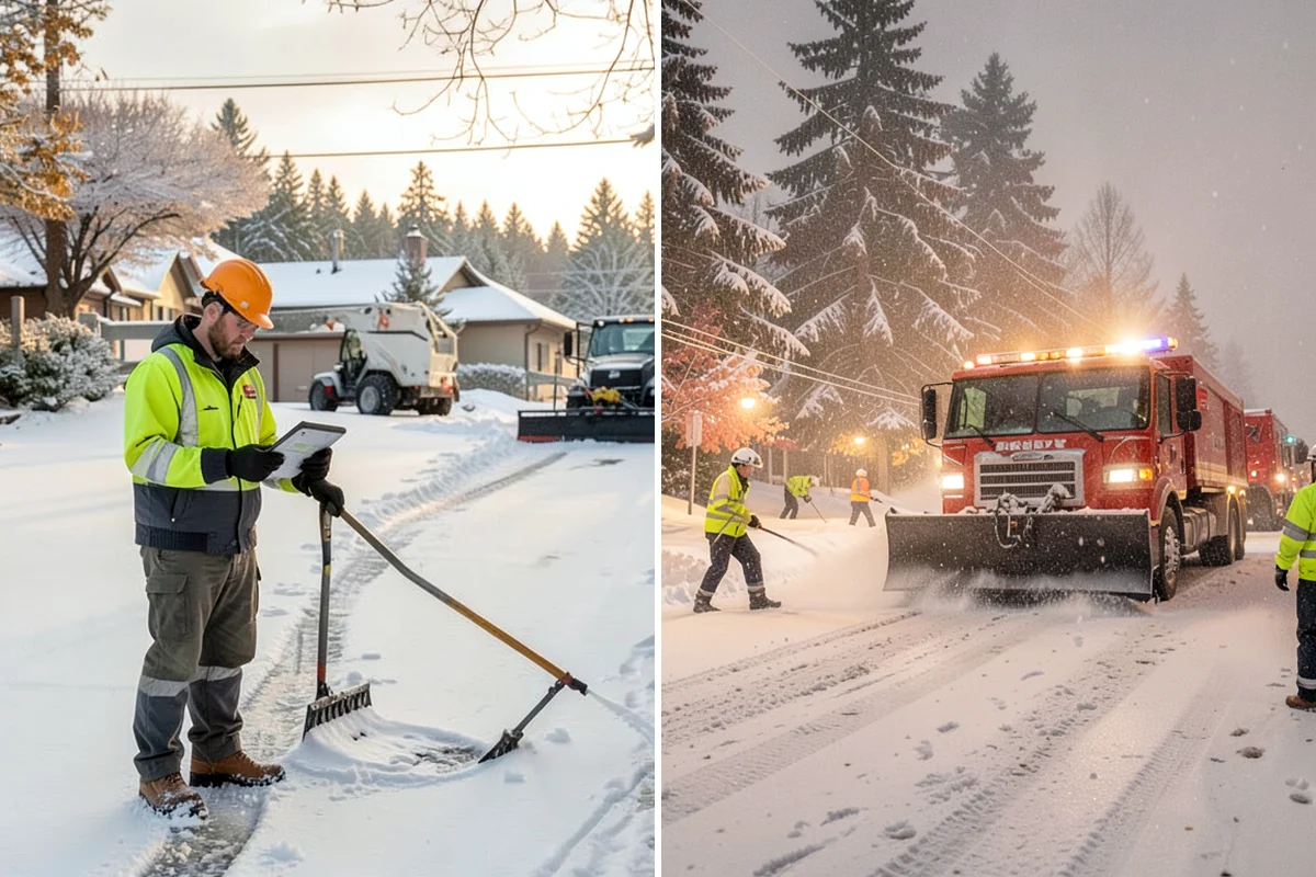Hospital Snow Hauling in Enumclaw, King County, WA - We coordinate with facilities on emergency-route priorities