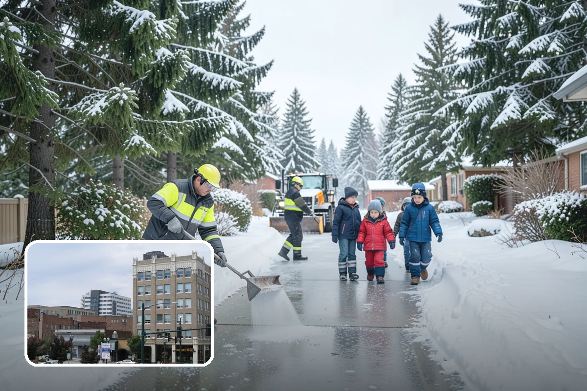 Hospital Snow Hauling in Everett, Snohomish County, WA - Keeps ambulance bays and emergency routes clear