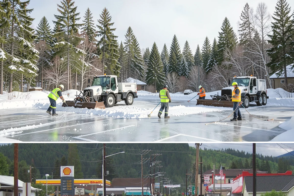 Hospital Snow Hauling in Granite Falls, Snohomish County, WA - Hospital hauling is handled on a time-critical basis whenever accumulation threatens emergency access, day or night, throughout...