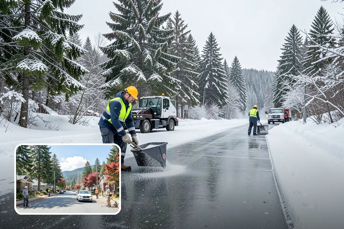 Hospital Snow Hauling in Hunts Point, King County, WA - Keeps ambulance bays and emergency routes clear