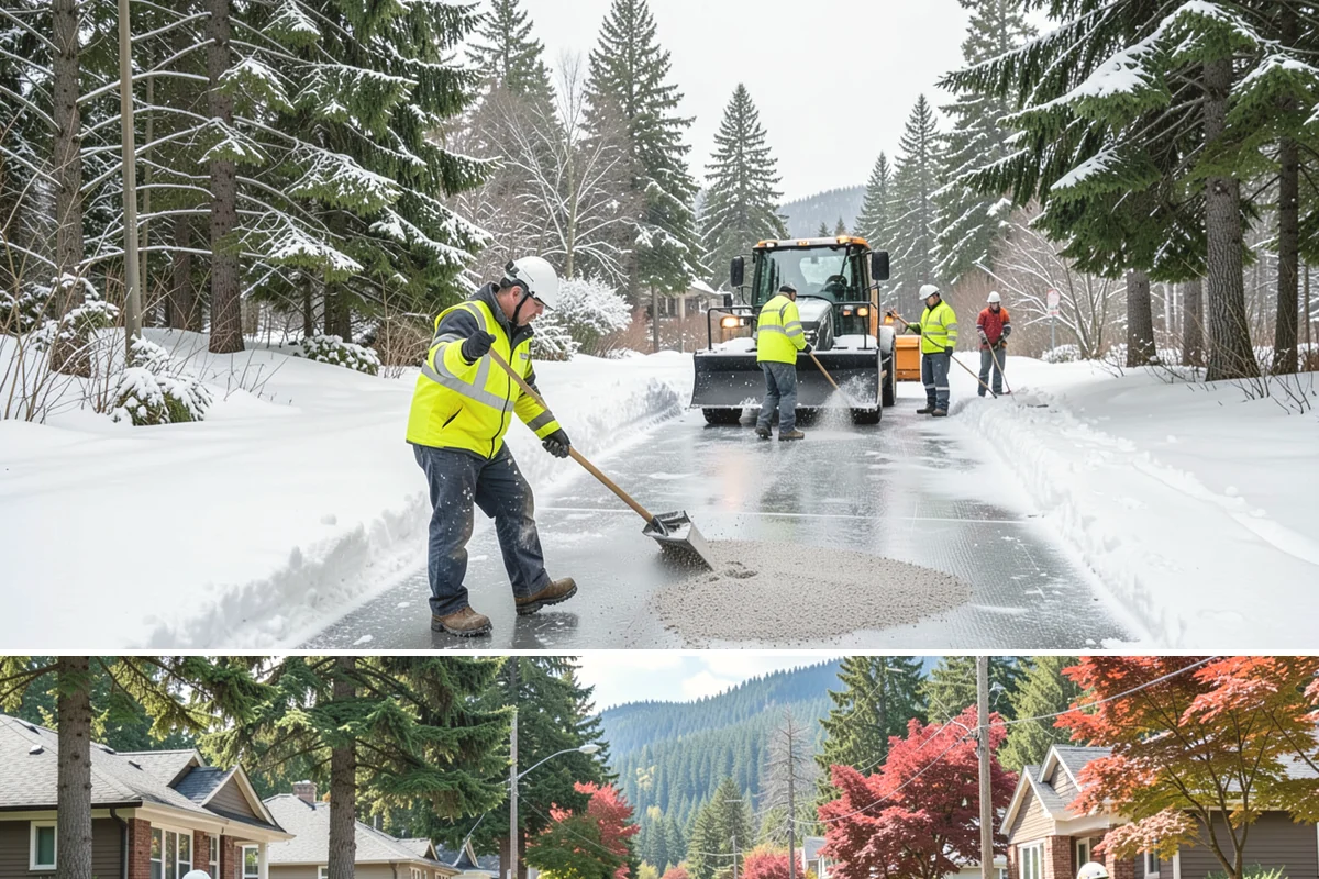 Hospital Snow Hauling in Hunts Point, King County, WA - Hospital hauling is handled on a time-critical basis whenever accumulation threatens emergency access, day or night, throughout...