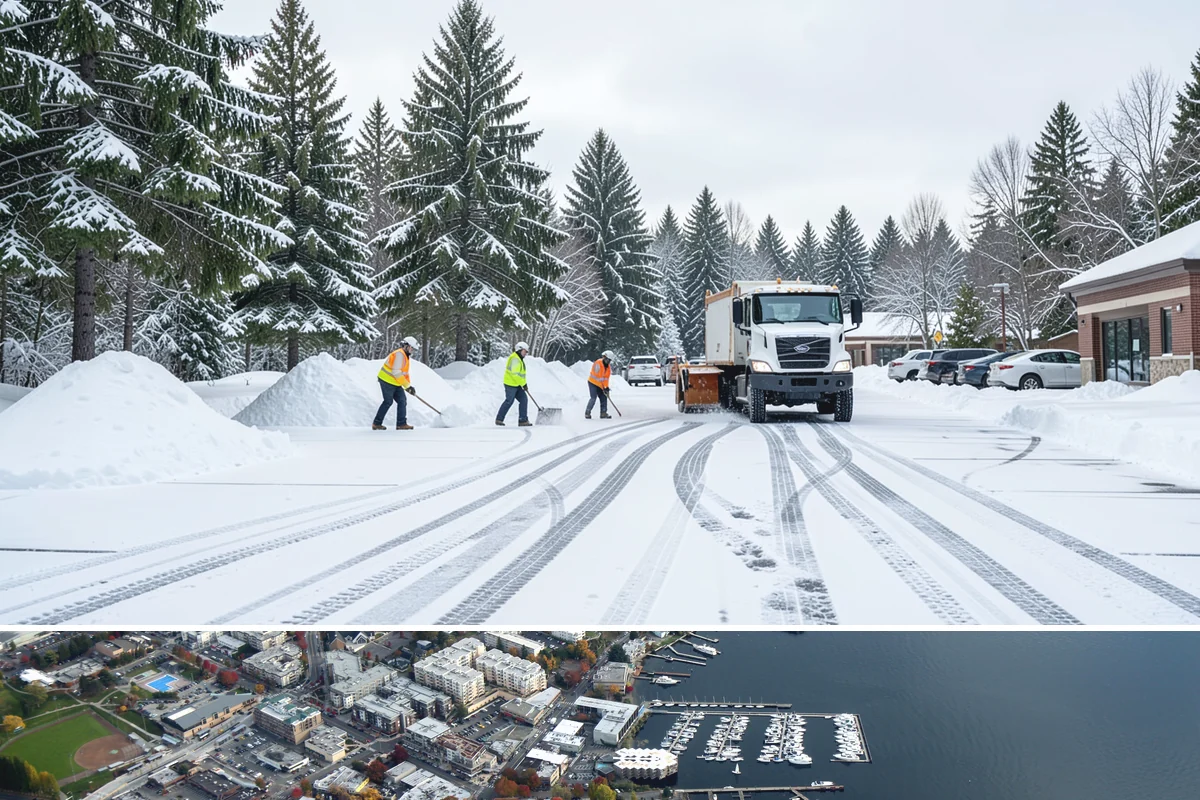 Hospital Snow Hauling in Kirkland, King County, WA - Hospital hauling is handled on a time-critical basis whenever accumulation threatens emergency access, day or night, throughout...