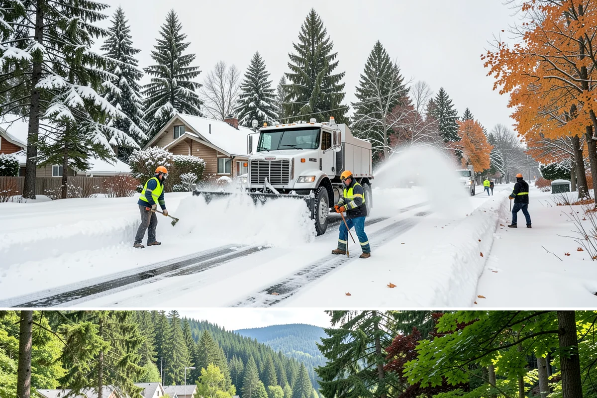 Hospital Snow Hauling in Lake Forest Park, King County, WA - Hospital hauling is handled on a time-critical basis whenever accumulation threatens emergency access, day or night, throughout...
