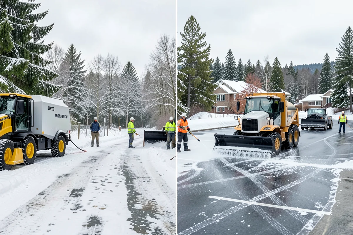 Hospital Snow Hauling in Lyman, Skagit County, WA - We coordinate with facilities on emergency-route priorities