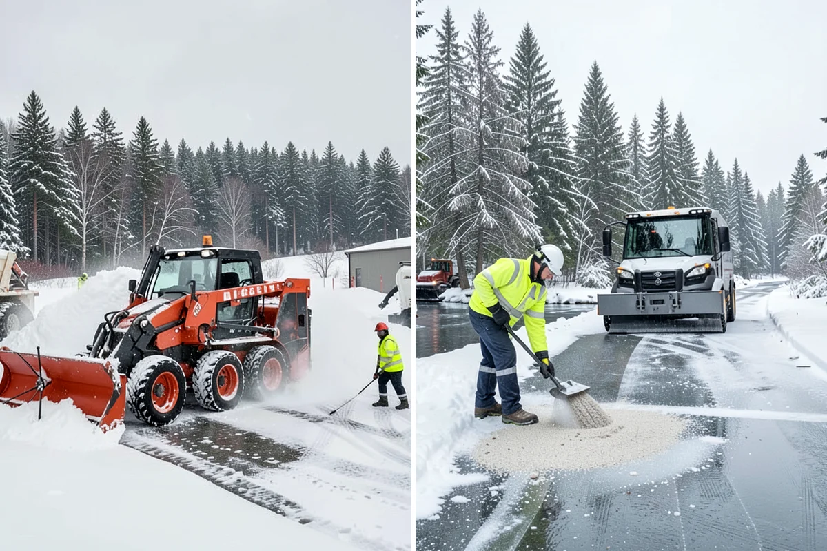 Hospital Snow Hauling in Maple Valley, King County, WA - We coordinate with facilities on emergency-route priorities