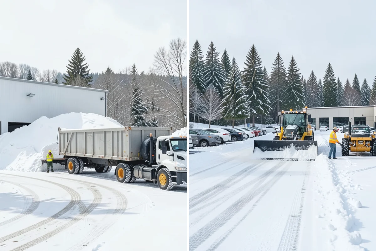 Hospital Snow Hauling in Medina, King County, WA - We coordinate with facilities on emergency-route priorities