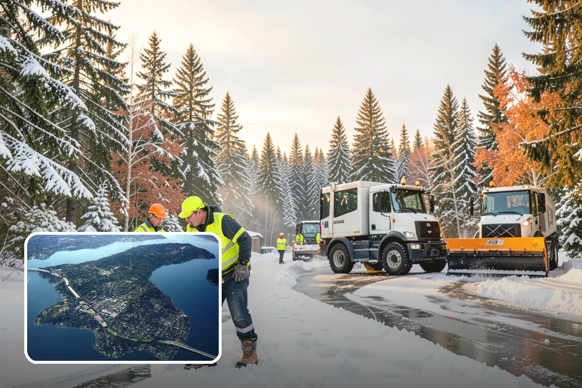 Hospital Snow Hauling in Mercer Island, King County, WA - Keeps ambulance bays and emergency routes clear