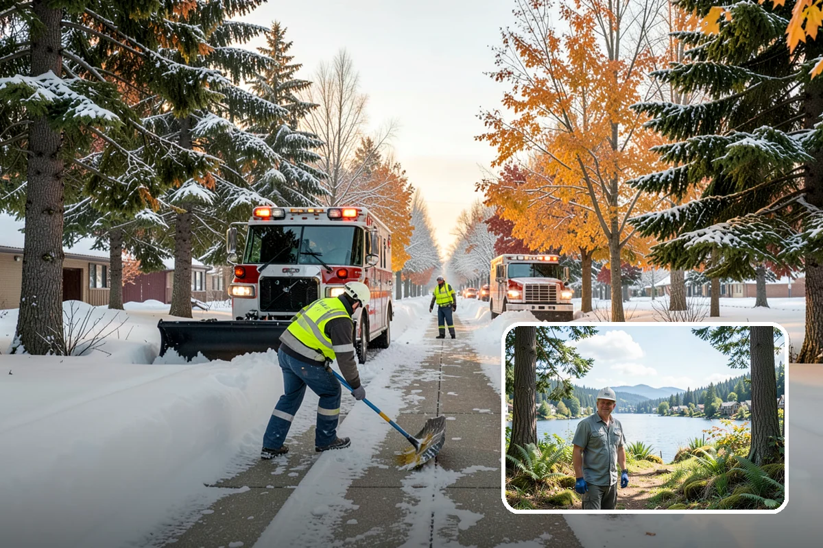Hospital Snow Hauling in Milton, King County, WA - Keeps ambulance bays and emergency routes clear