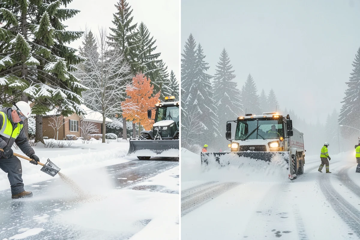 Hospital Snow Hauling in Mount Vernon, Skagit County, WA - We coordinate with facilities on emergency-route priorities