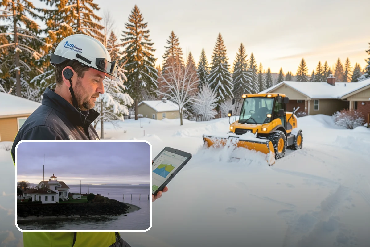 Hospital Snow Hauling in Mukilteo, Snohomish County, WA - Keeps ambulance bays and emergency routes clear