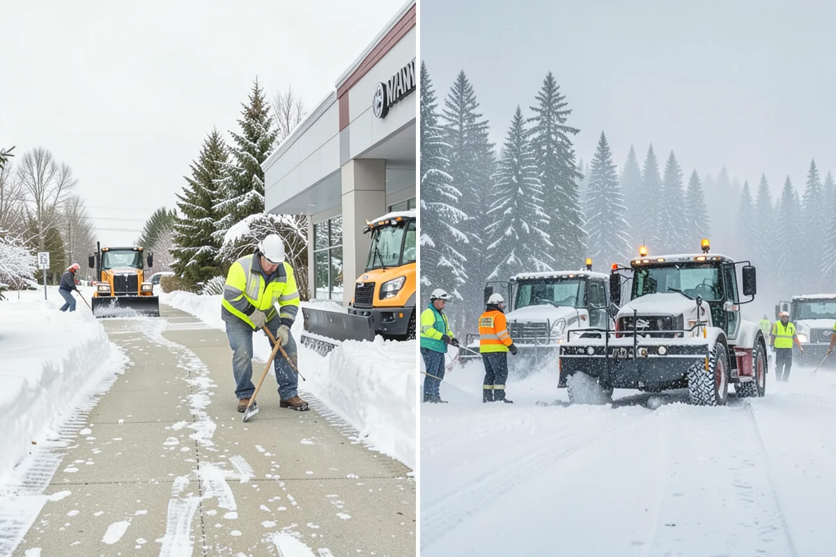 Hospital Snow Hauling in Mukilteo, Snohomish County, WA - We coordinate with facilities on emergency-route priorities