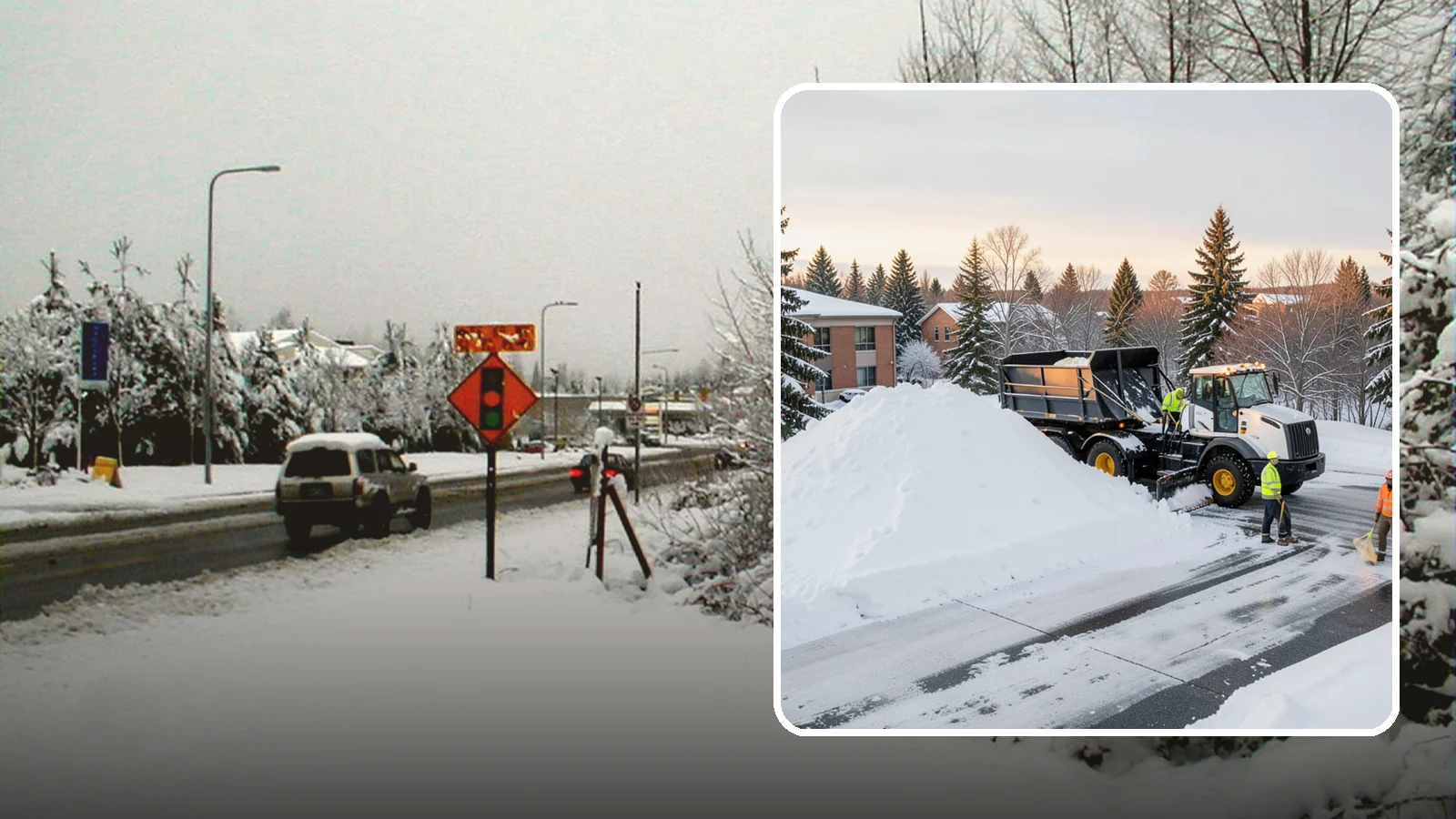 Hospital Snow Hauling in Newcastle, King County, WA - We haul snow from hospital lots, drives, and emergency approaches where uninterrupted access is non-negotiable.