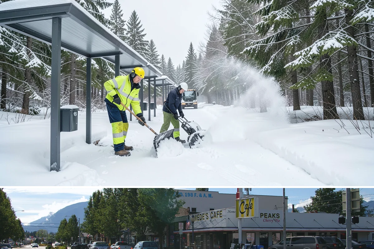 Hospital Snow Hauling in North Bend, King County, WA - Hospital hauling is handled on a time-critical basis whenever accumulation threatens emergency access, day or night, throughout...