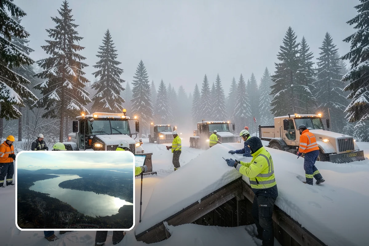 Hospital Snow Hauling in Sammamish, King County, WA - Keeps ambulance bays and emergency routes clear