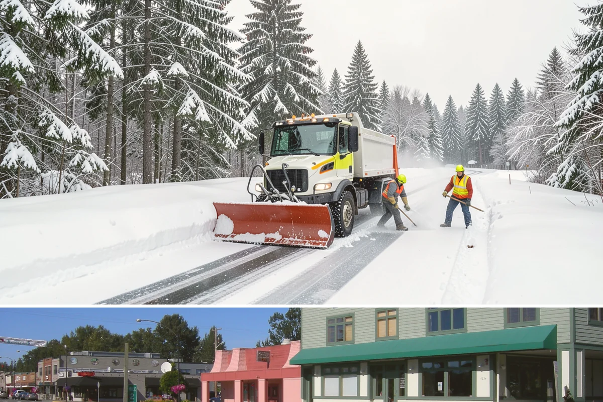 Hospital Snow Hauling in Snoqualmie, King County, WA - Hospital hauling is handled on a time-critical basis whenever accumulation threatens emergency access, day or night, throughout...