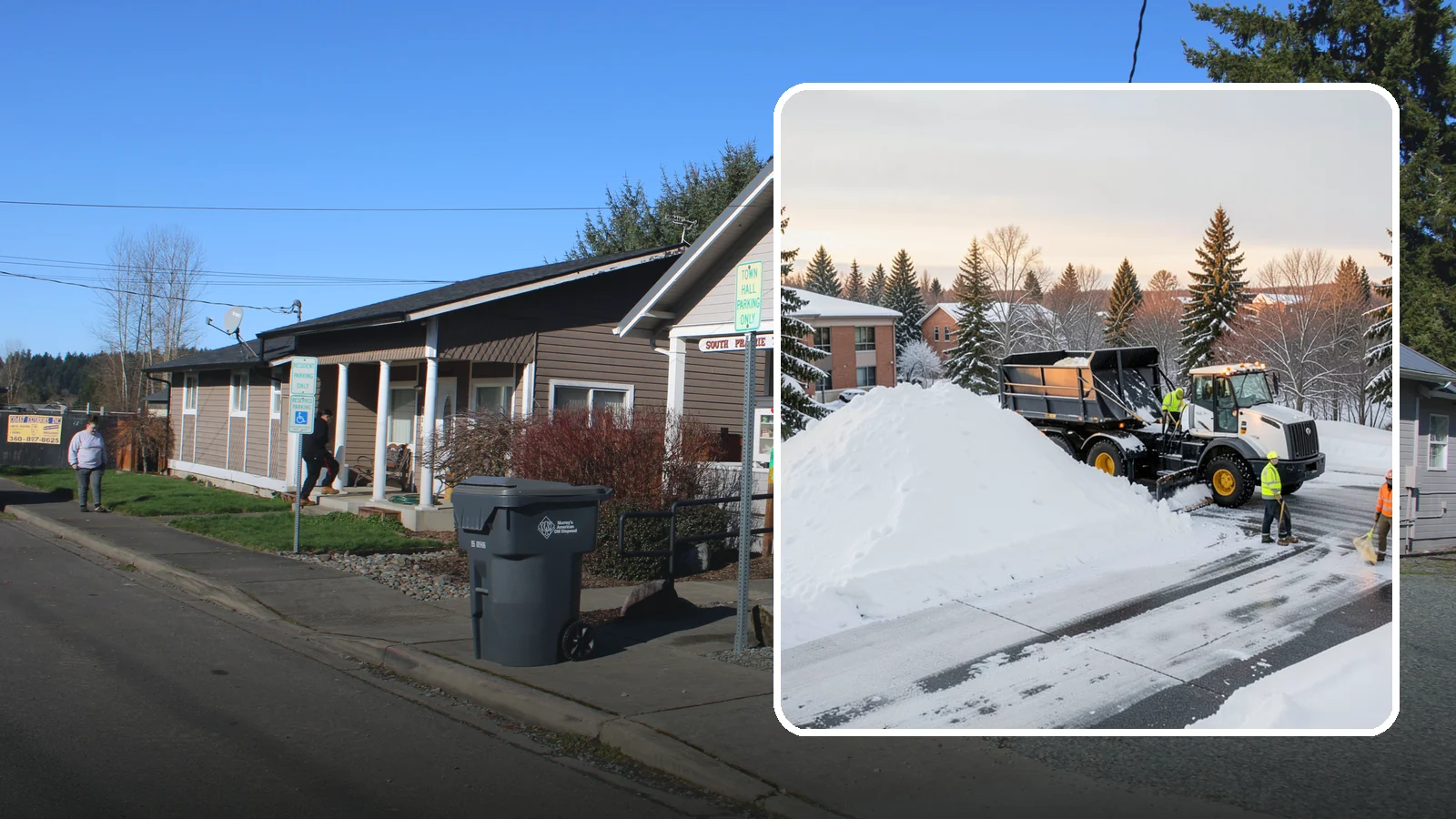 Hospital Snow Hauling in South Prairie, Pierce County, WA - We haul snow from hospital lots, drives, and emergency approaches where uninterrupted access is non-negotiable.