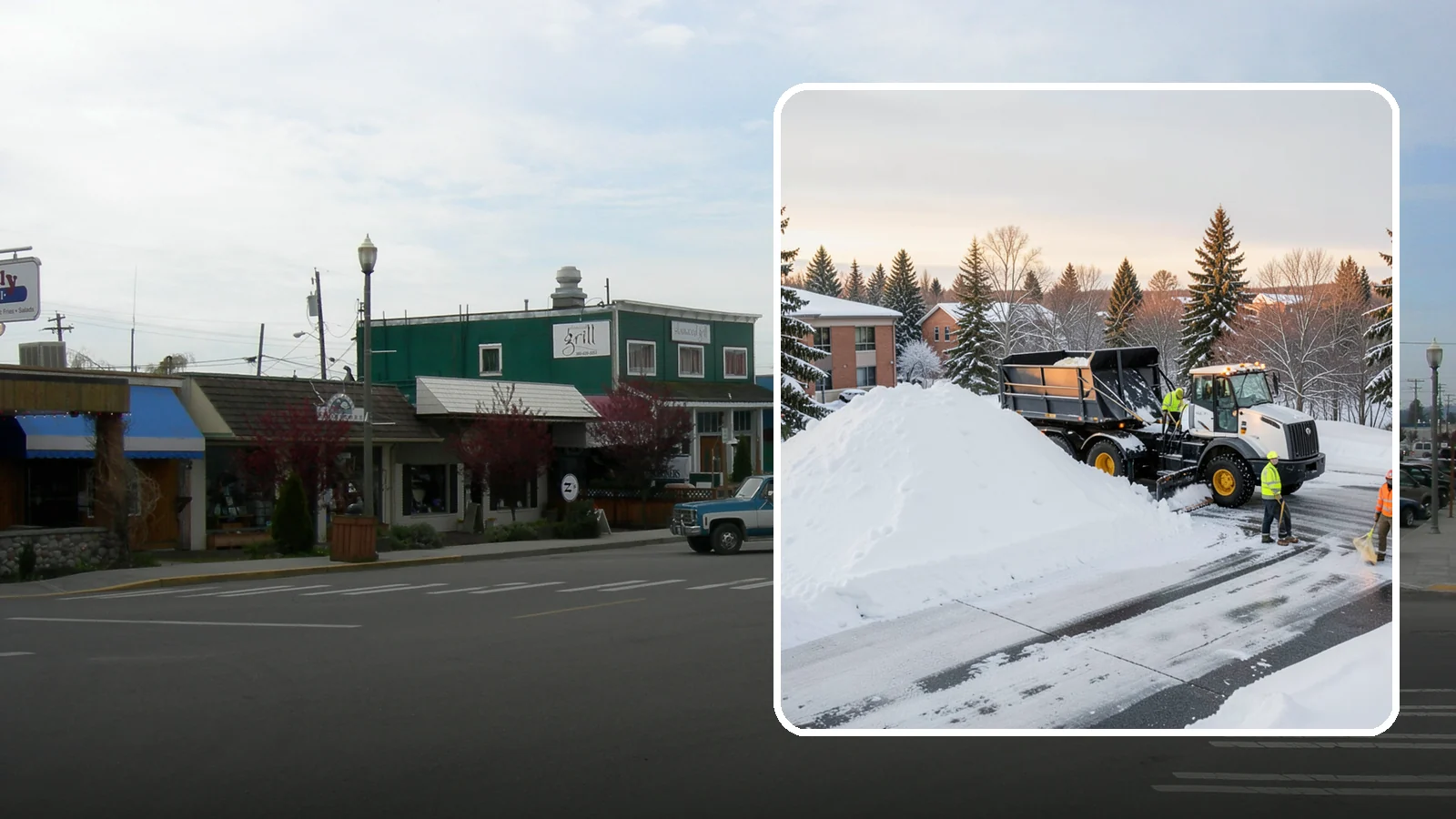 Hospital Snow Hauling in Stanwood, Snohomish County, WA - We haul snow from hospital lots, drives, and emergency approaches where uninterrupted access is non-negotiable.