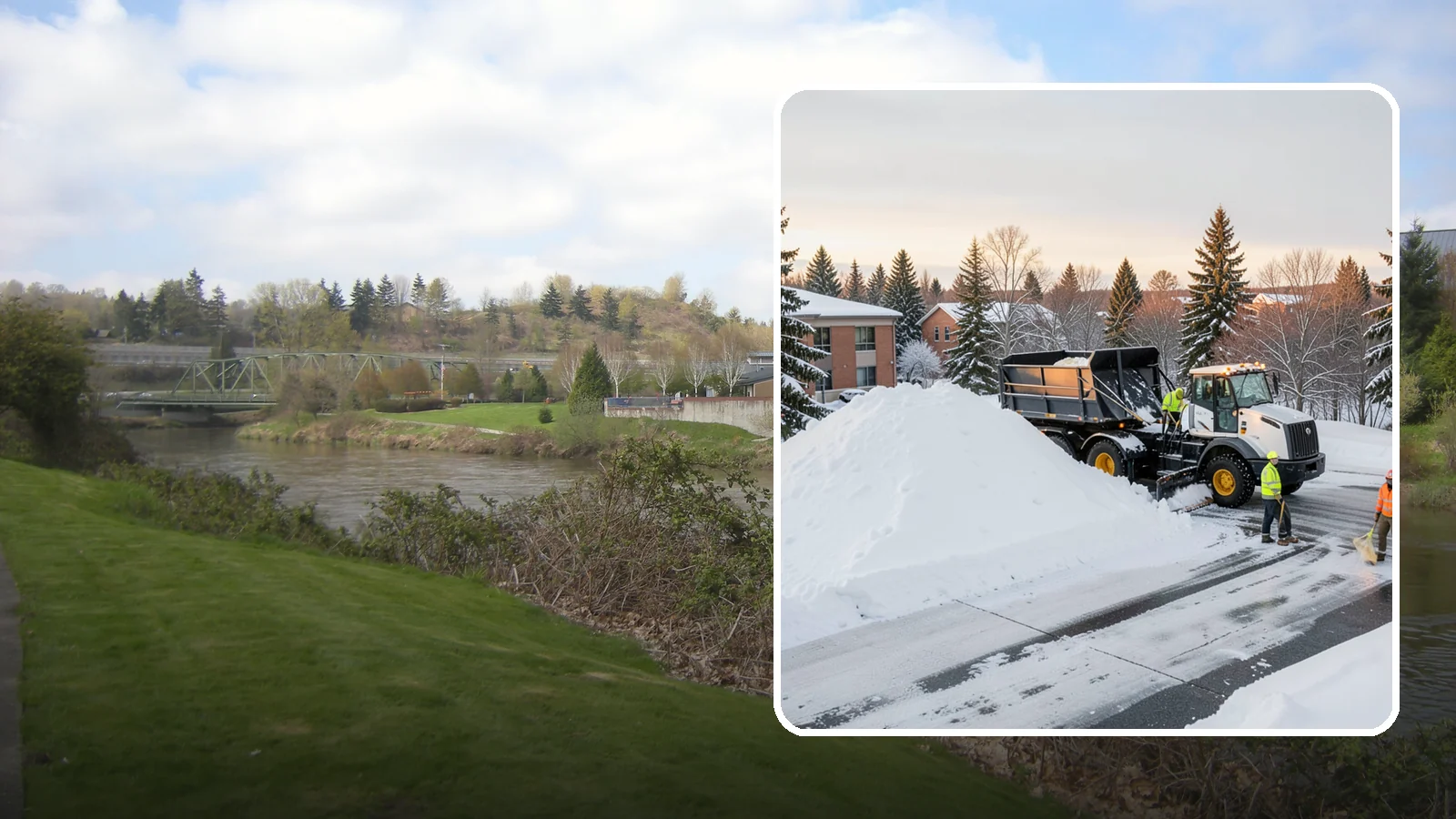Hospital Snow Hauling in Tukwila, King County, WA - We haul snow from hospital lots, drives, and emergency approaches where uninterrupted access is non-negotiable.