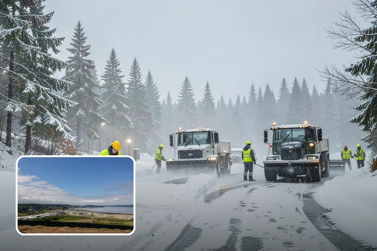 Hospital Snow Hauling in University Place, Pierce County, WA - Keeps ambulance bays and emergency routes clear
