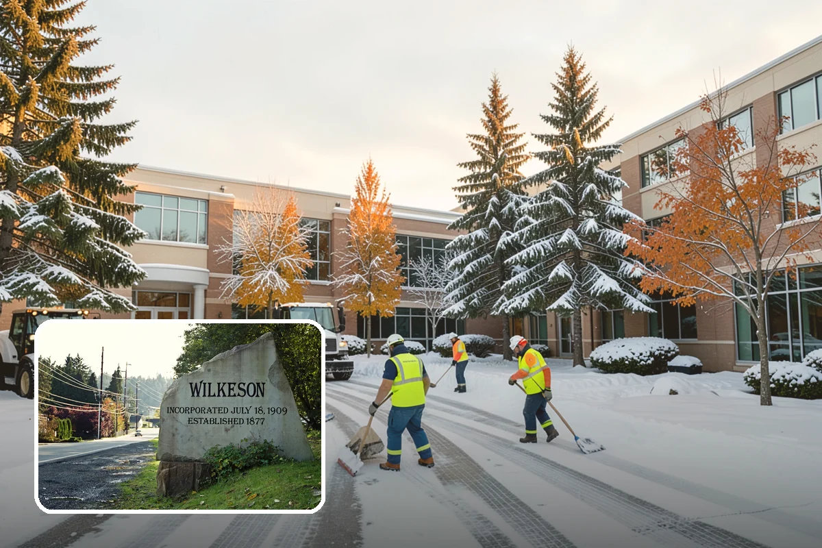 Hospital Snow Hauling in Wilkeson, Pierce County, WA - Keeps ambulance bays and emergency routes clear