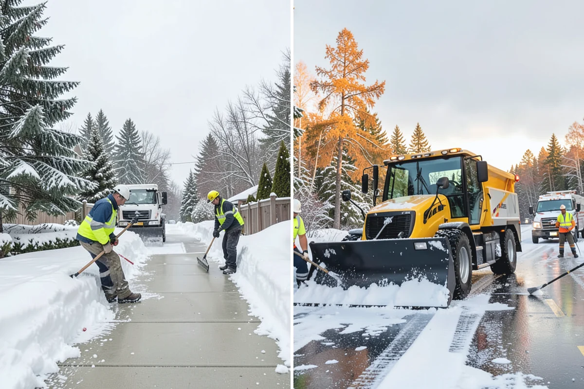 Hospital Snow Hauling in Wilkeson, Pierce County, WA - We coordinate with facilities on emergency-route priorities