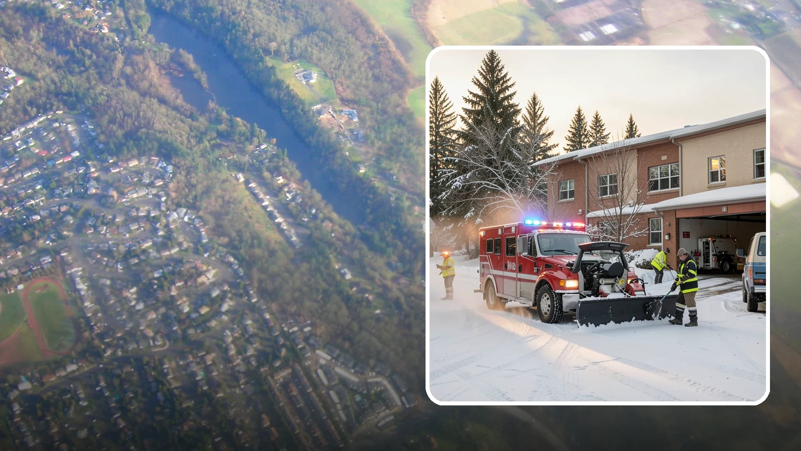 Hospital Snow Removal in Algona, King County, WA - At a hospital, a cleared ambulance bay and a safe patient walkway are life-safety essentials, so we treat every route as...
