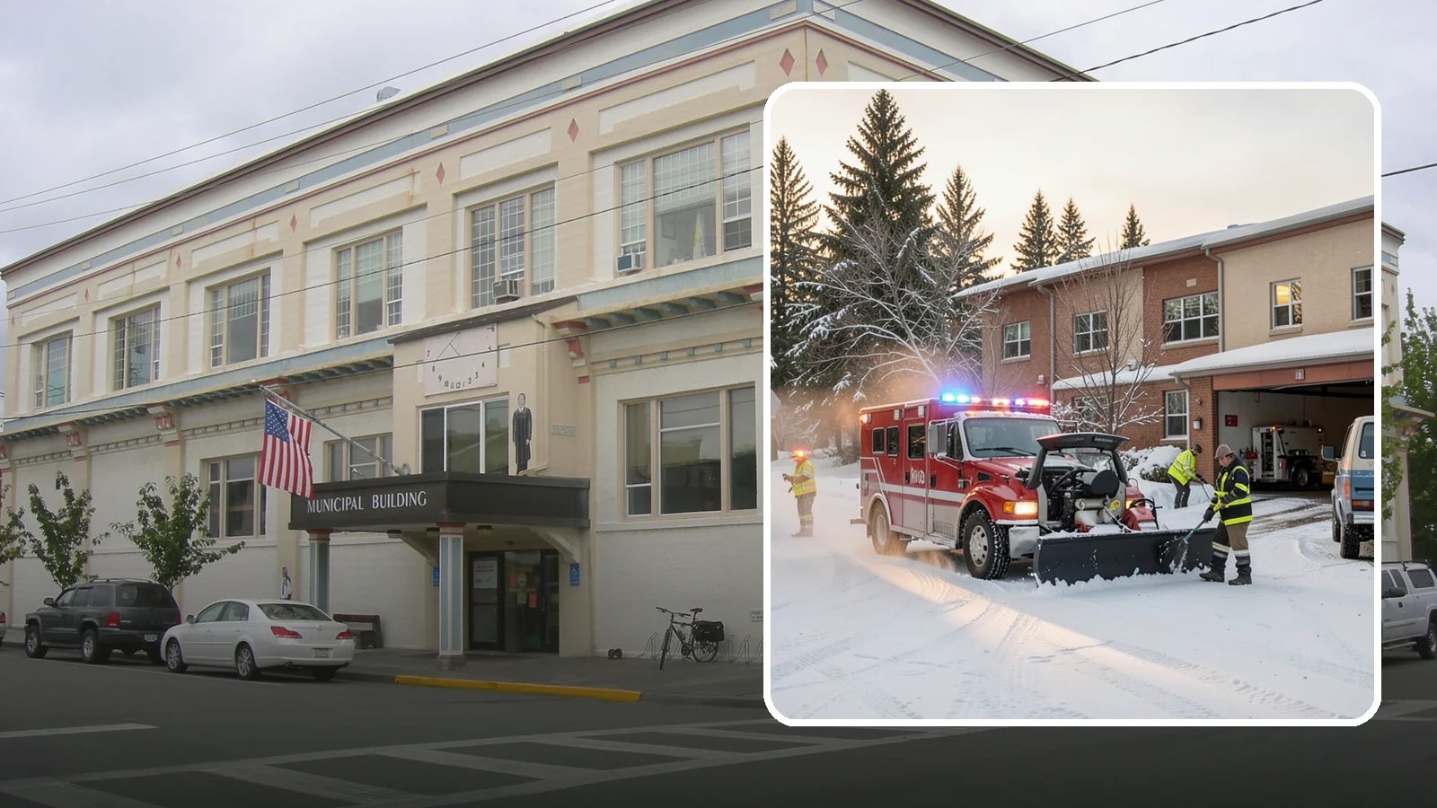 Hospital Snow Removal in Anacortes, Skagit County, WA - At a hospital, a cleared ambulance bay and a safe patient walkway are life-safety essentials, so we treat every route as...