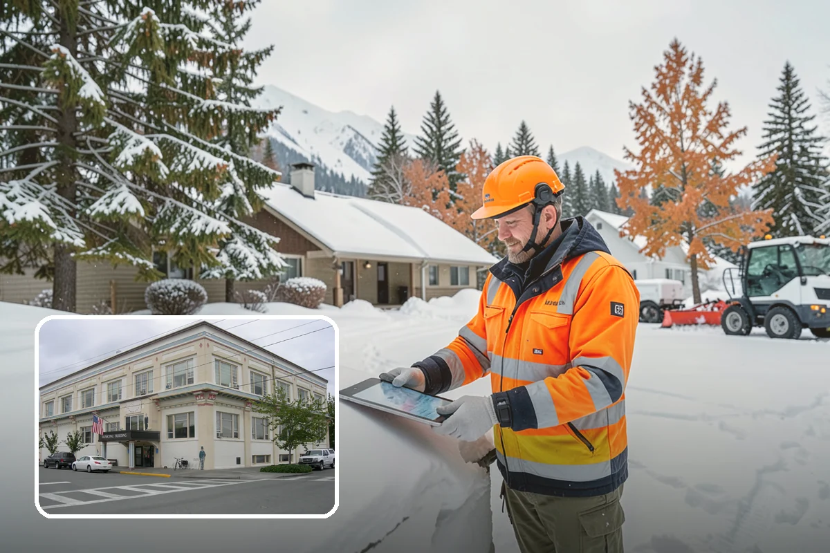 Hospital Snow Removal in Anacortes, Skagit County, WA - Ambulance bays and ER entrances cleared first