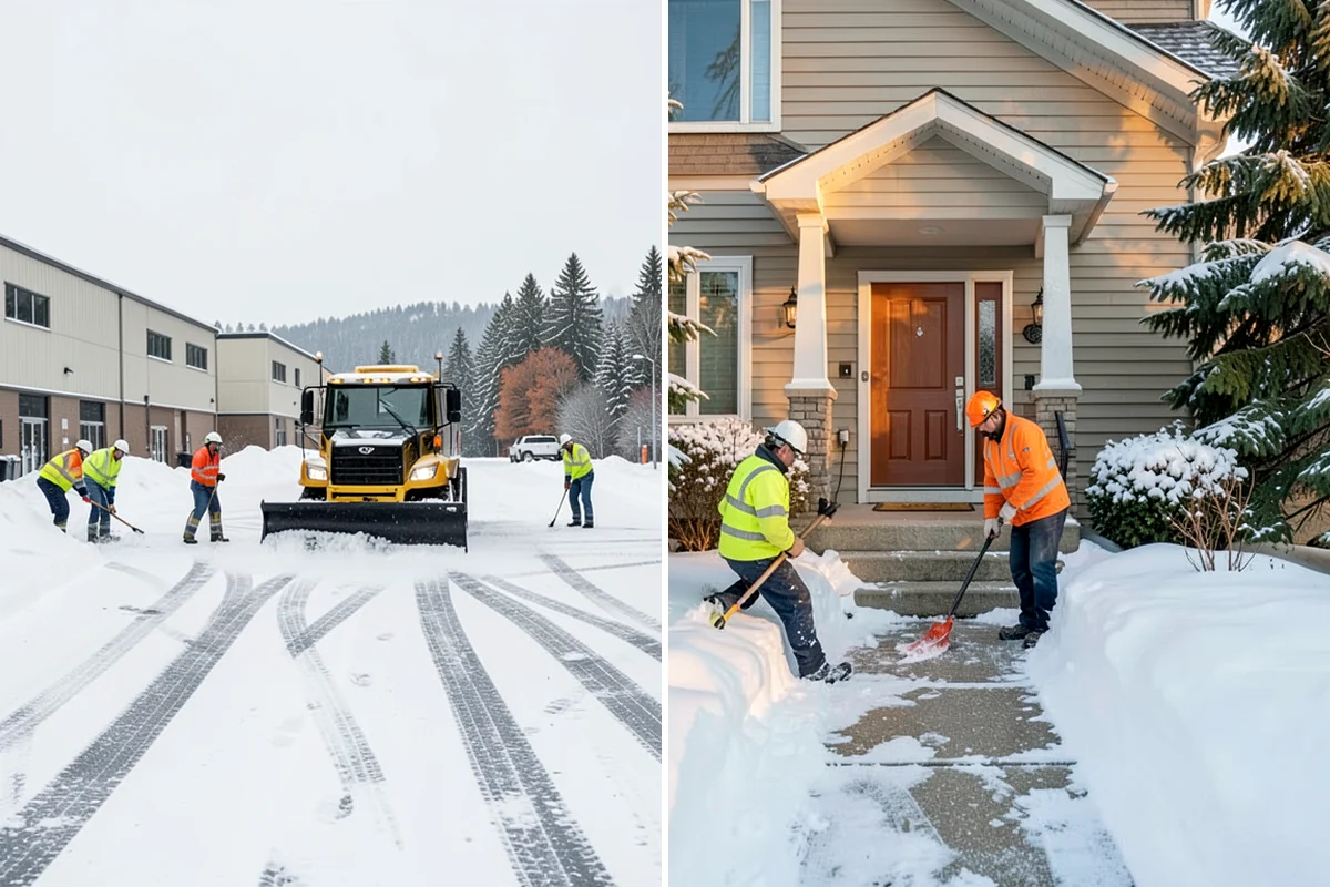 Hospital Snow Removal in Arlington, Snohomish County, WA - Sequence routes by life-safety priority with your facilities team