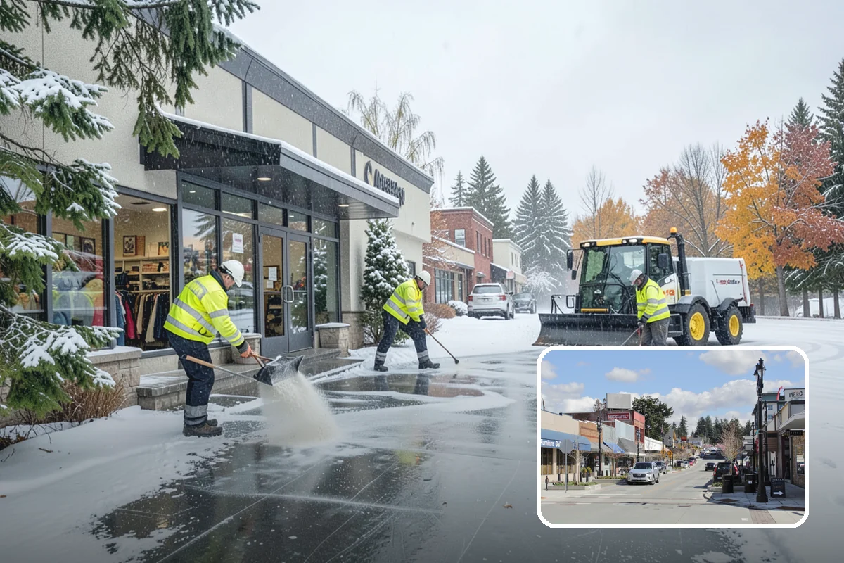 Hospital Snow Removal in Bothell, King County, WA - Ambulance bays and ER entrances cleared first