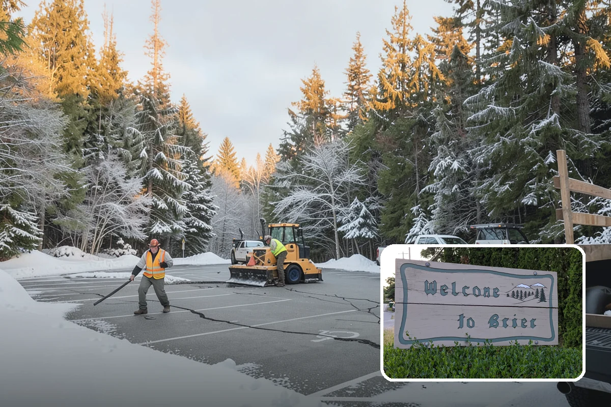 Hospital Snow Removal in Brier, Snohomish County, WA - Ambulance bays and ER entrances cleared first
