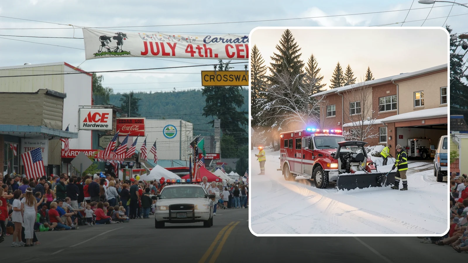Hospital Snow Removal in Carnation, King County, WA - At a hospital, a cleared ambulance bay and a safe patient walkway are life-safety essentials, so we treat every route as...