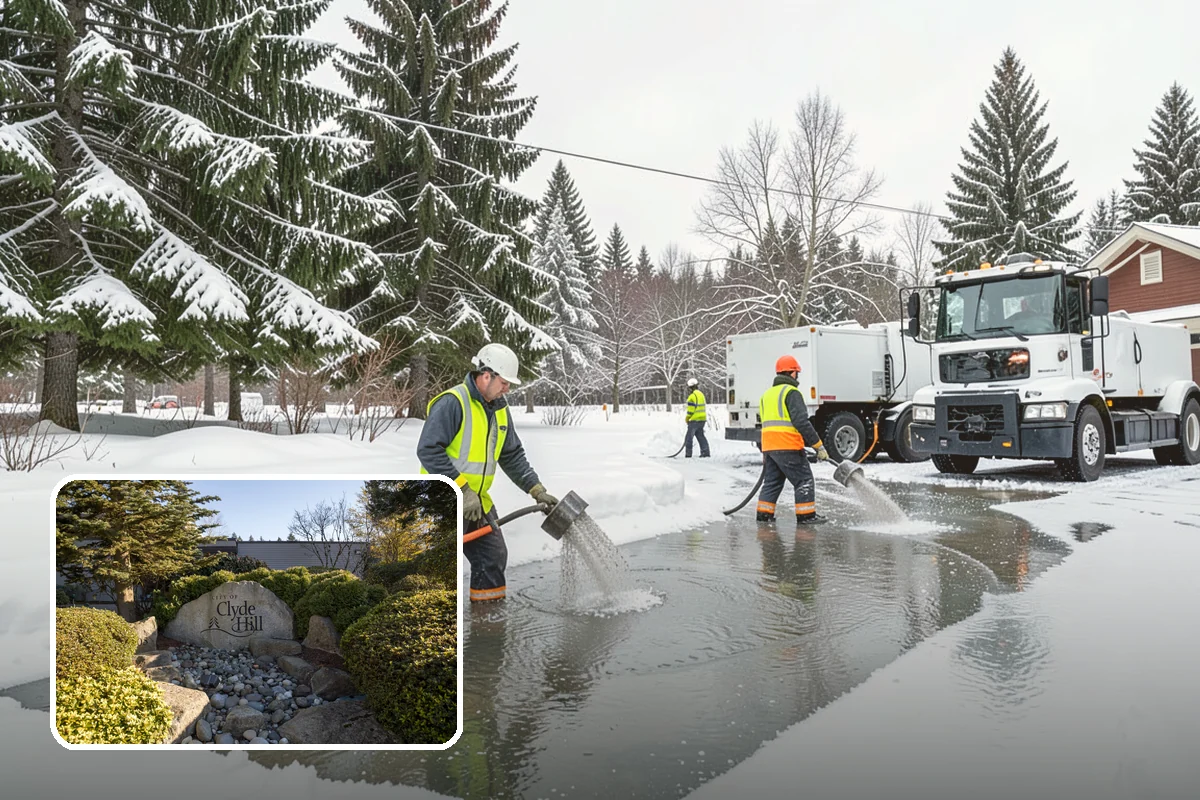 Hospital Snow Removal in Clyde Hill, King County, WA - Ambulance bays and ER entrances cleared first