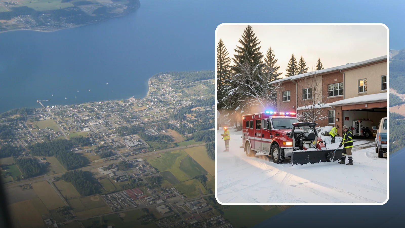 Hospital Snow Removal in Coupeville, Island County, WA - At a hospital, a cleared ambulance bay and a safe patient walkway are life-safety essentials, so we treat every route as...