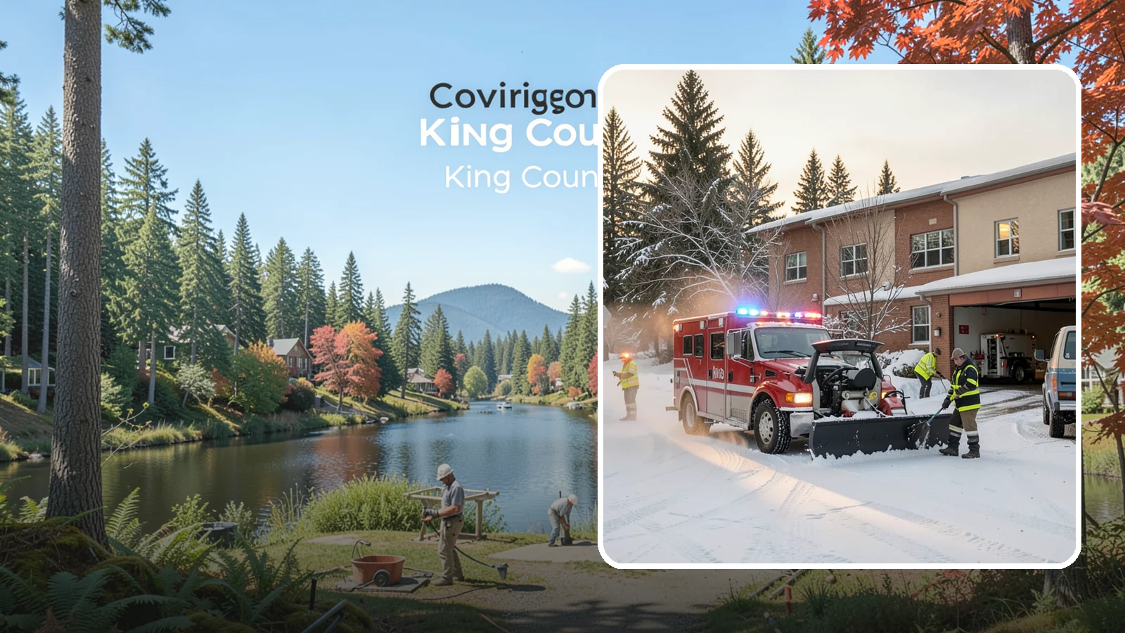 Hospital Snow Removal in Covington, King County, WA - At a hospital, a cleared ambulance bay and a safe patient walkway are life-safety essentials, so we treat every route as...