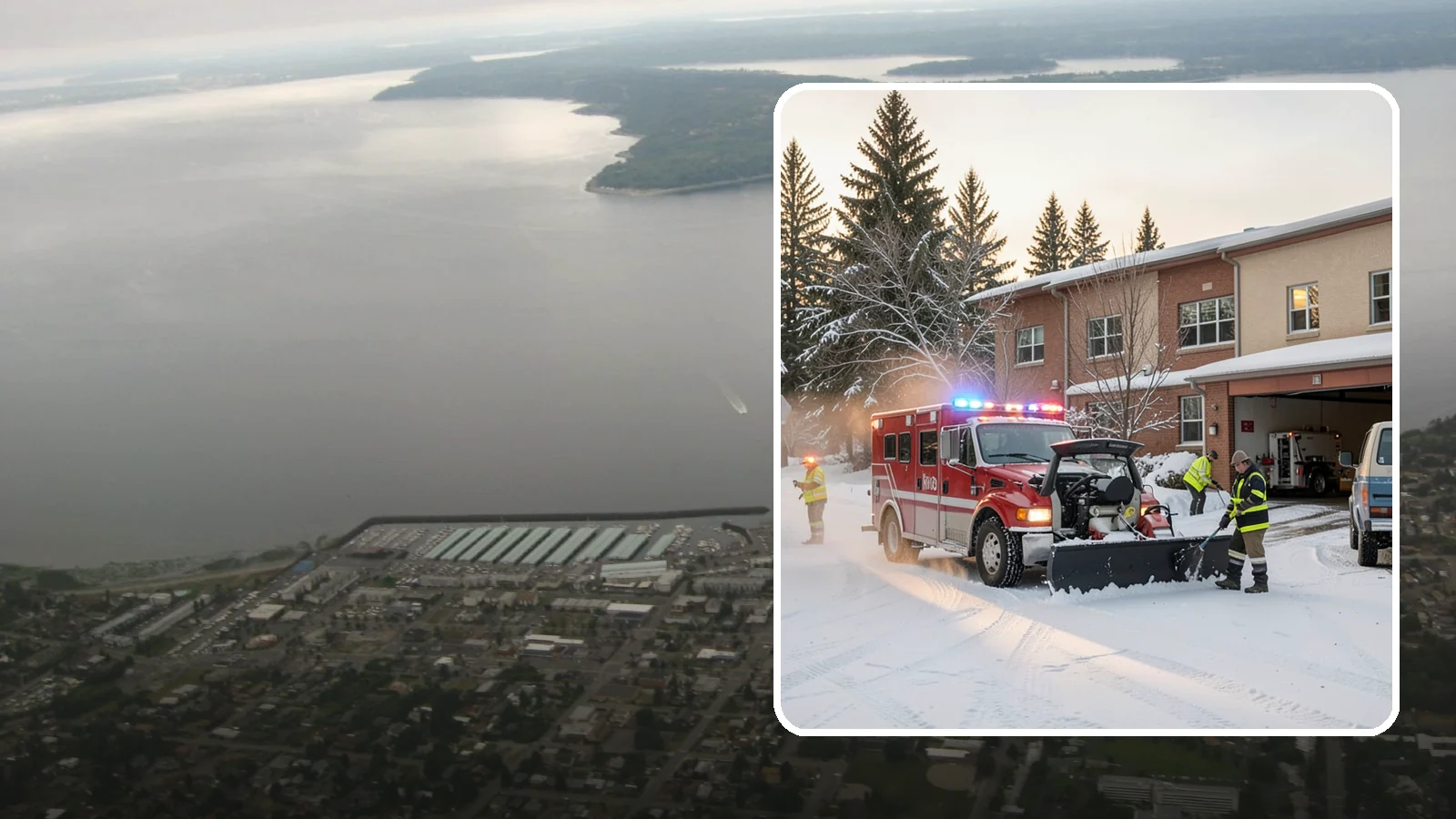 Hospital Snow Removal in Des Moines, King County, WA - At a hospital, a cleared ambulance bay and a safe patient walkway are life-safety essentials, so we treat every route as...